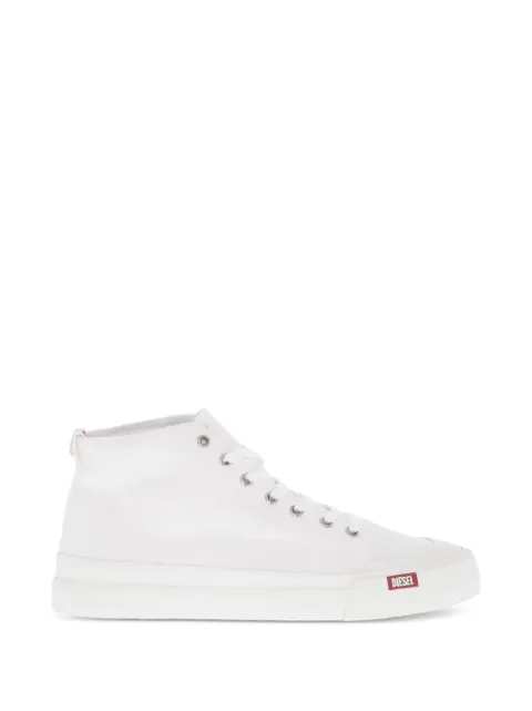 Diesel S-Athos canvas mid-top sneakers White Y03269P2994