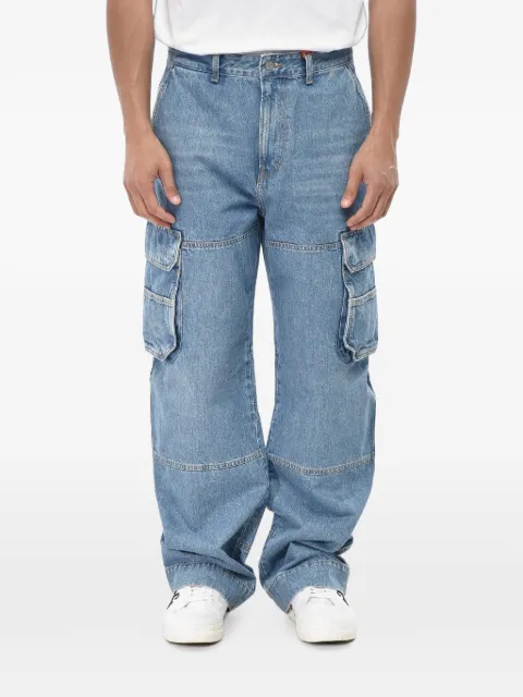 Diesel D-Fish cargo jeans Blue A133390KIAH01