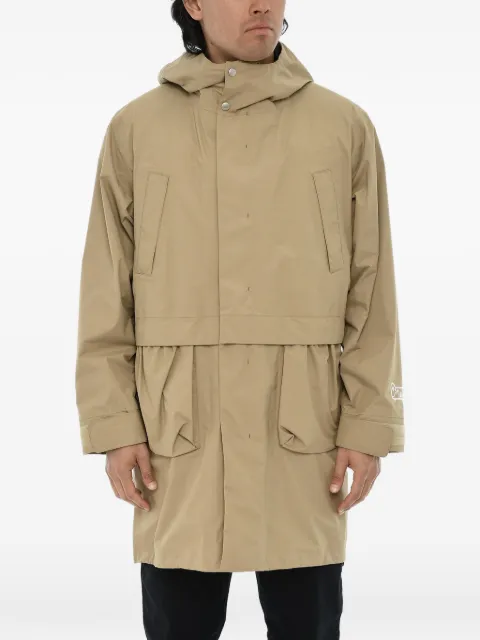 Woolrich hooded drawstring-waist parka Neutrals CFWJOU0121MRUT3472