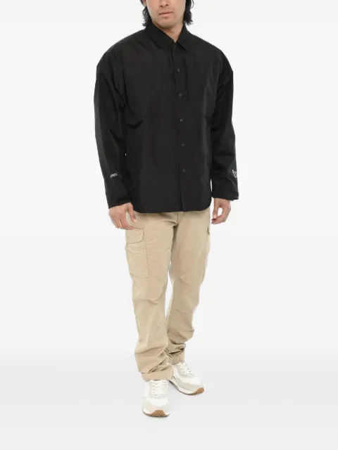 Woolrich Gore-Tex logo-print jacket Black CFWJOU0122MRUT3473K