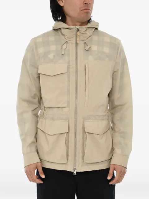 Woolrich hooded drawstring utility jacket Neutrals CFWOOU0413MRUT2485723