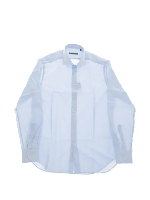 Corneliani French-collar shirt Blue 27P1022581324001