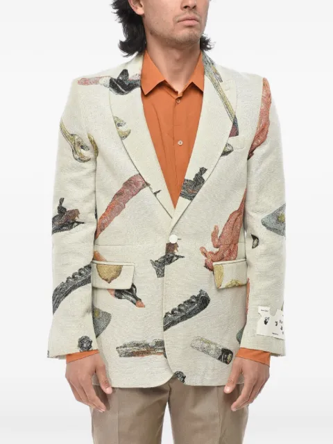 Off-White Pascal blazer Neutrals OMEF063F20FAB0016130