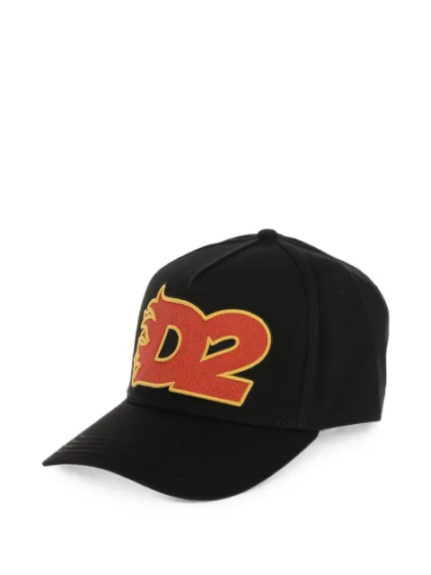 DSQUARED2 logo-motif baseball cap Black S82BCM0853SJ05C00001