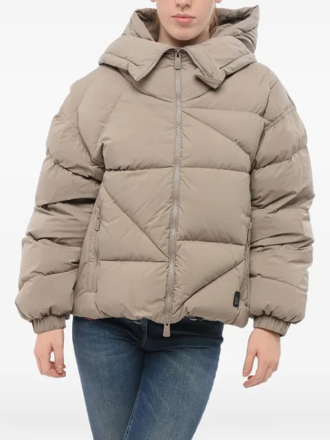 Bacon New Double hooded puffer jacket Neutrals BACPIGIA438MASTICE