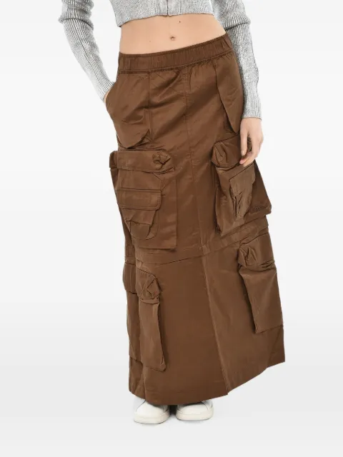 Diesel O-nita cargo maxi skirt Brown A106640CKAJ96W