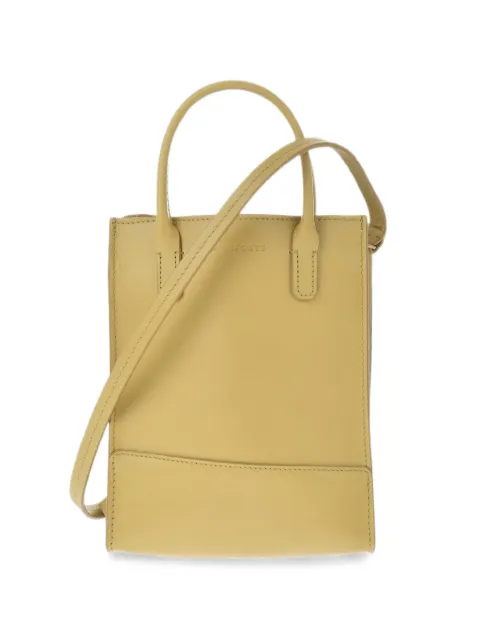 Il Bisonte leather tote bag Yellow BHA014PV0039GR272H25