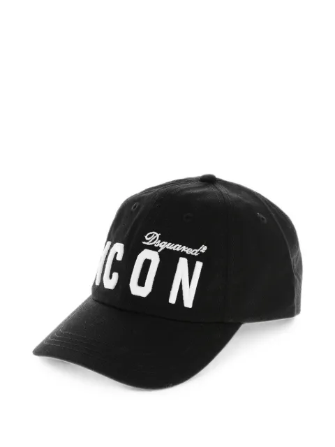 DSQUARED2 Icon logo-embroidered baseball cap Black S83BCW0107SJ05C00002