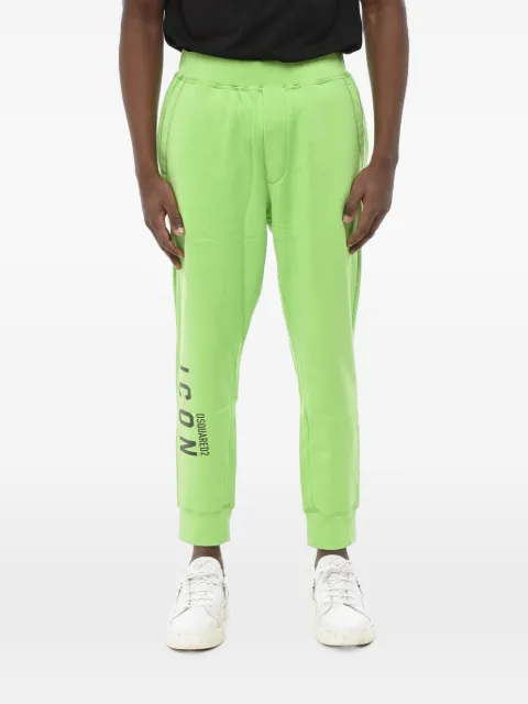 DSQUARED2 Icon logo-print joggers Green S79KA0045S25516