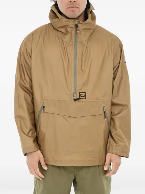 Woolrich half-zip hooded jacket Neutrals CFWJOU0046MRUT2445