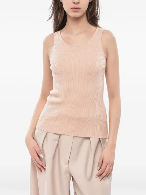 ASPESI ribbed-knit tank top Neutrals 3495P3311281