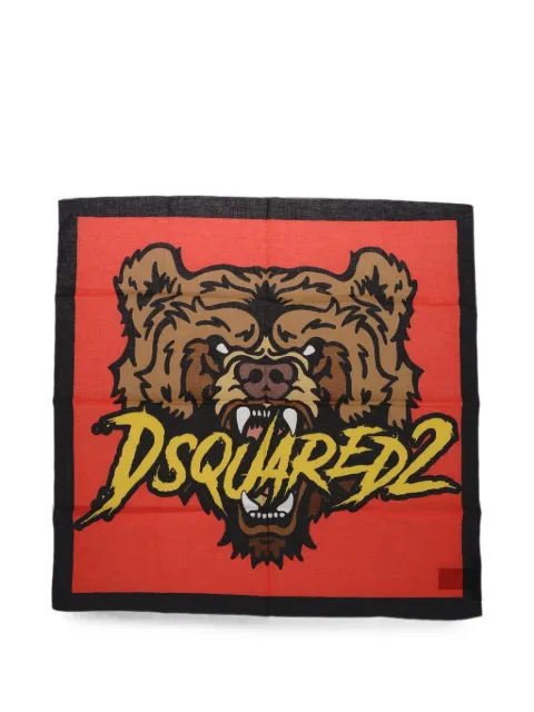 DSQUARED2 Horror bandanna Red FUW001008C07703