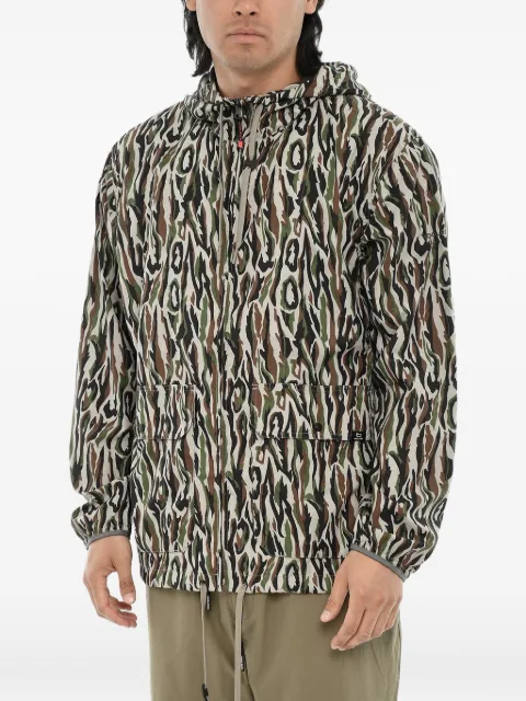 Woolrich Shadowbark hooded jacket Neutrals CFWJOU0095MRUT3053SH