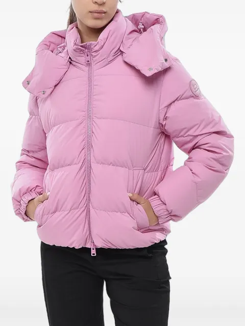 Woolrich quilted hooded jacket Pink CFWWOU0795FRUT33274376