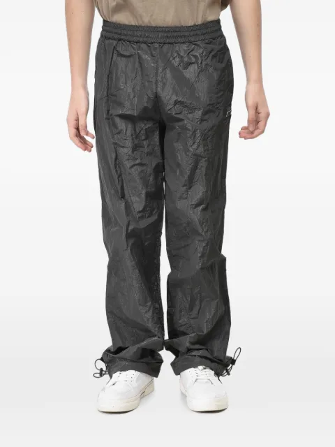 Off-White ankle-drawstring trousers Black OMCJ005S21FAB0010600