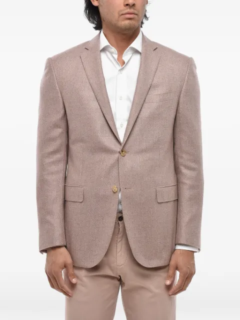 Corneliani Academy flap-pockets blazer Pink 9162223118264048