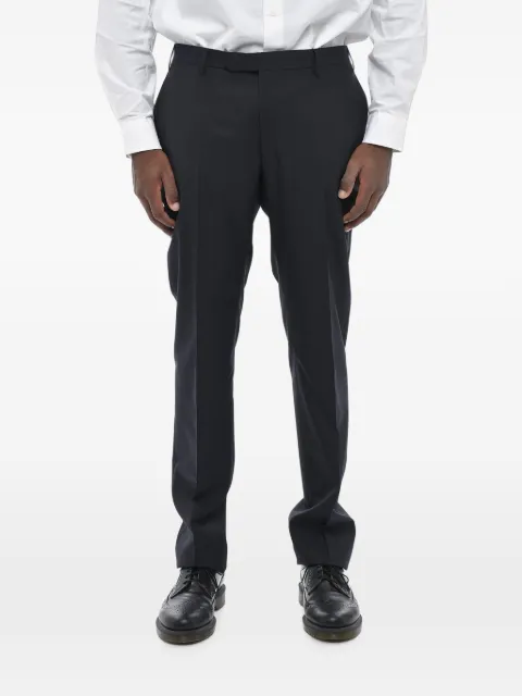 Corneliani virgin-wool four-pocket trousers Blue 275A452768303021