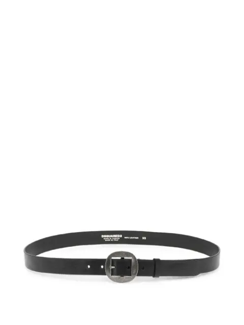 DSQUARED2 logo-debossed leather belt Black S83BEW0401SJ12900001M1601
