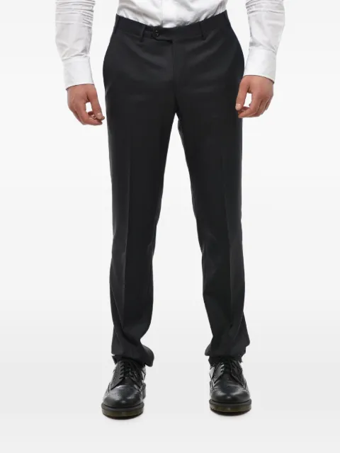 Corneliani Academy pressed-crease trousers Grey 8552799818060013