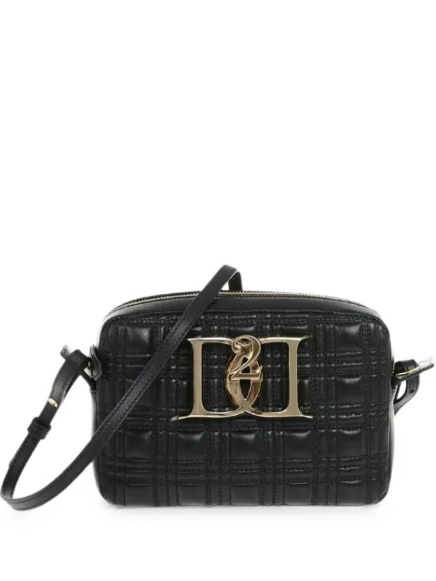 DSQUARED2 quilted logo-buckle crossbody bag Black S83CBW0047SJ18905143M285
