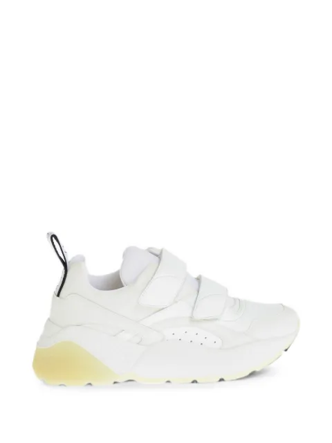 Stella McCartney vegan leather sneakers with touch-strap closure and chunky sole White 501776W1FA4