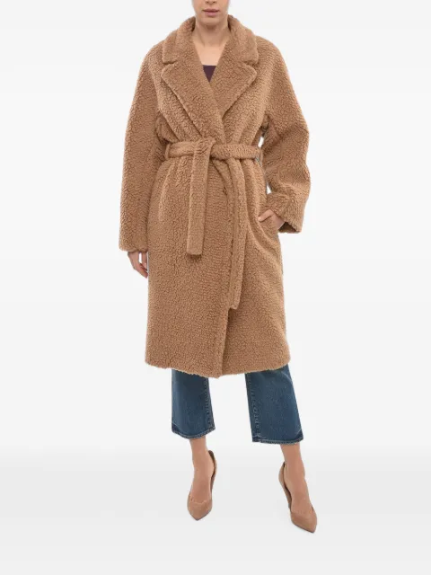 Stella McCartney belted teddy coat Brown 660017