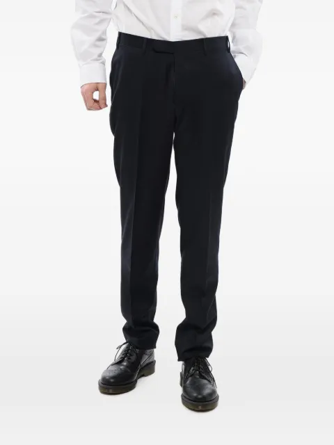 Corneliani virgin wool trousers Blue 855Z2Z0288126001