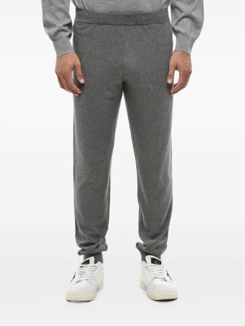 Corneliani ribbed-waistband track pants Grey 87M5471125130