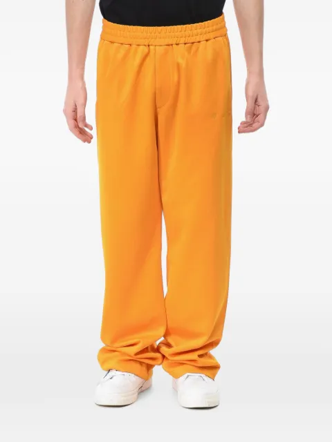 Off-White drawstring elasticated track trousers Orange OMCJ002F21FAB0012222