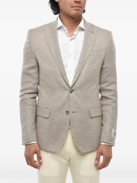 Corneliani single-breasted blazer Neutrals 276R292766504