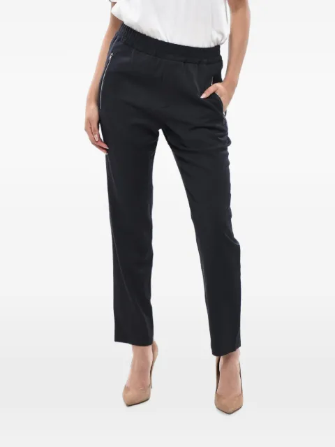 Stella McCartney zip-pocket wool trousers Black 602084SPA034101