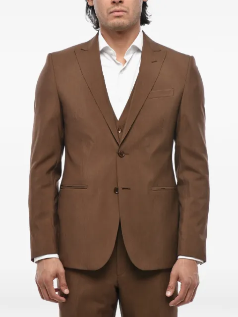 Corneliani well-pocket suit (set of three) Brown 938T199398265031