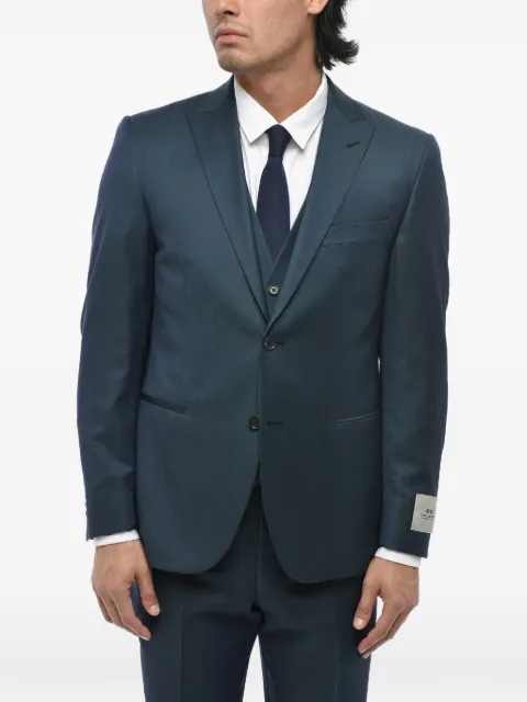 Corneliani three-piece wool suit Blue 278R982768127052