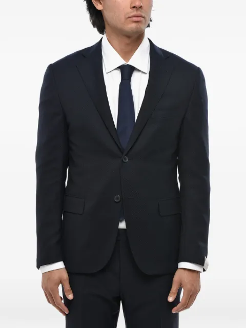 Corneliani Gate single-breasted blazer Blue 89XY692118475