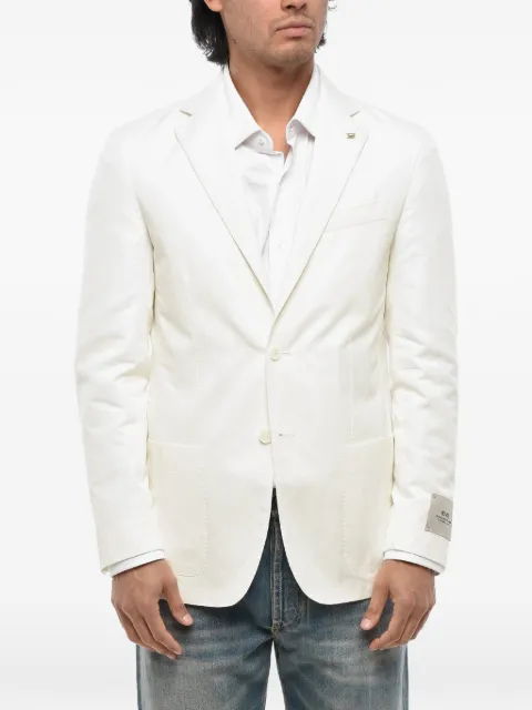 Corneliani CC Collection single-breasted blazer White 27XZ312764304028
