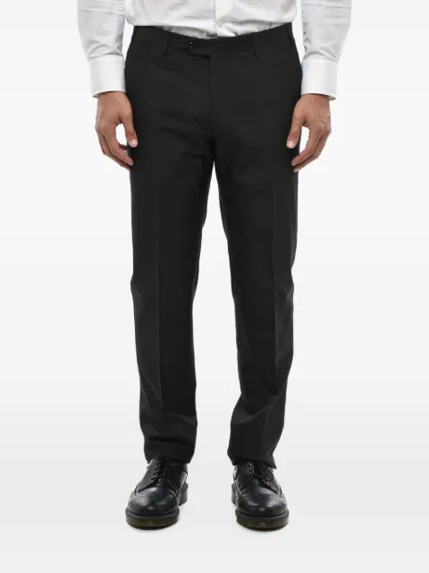 Corneliani silk four-pocket trousers Black 8552640114102020