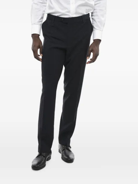 Corneliani pressed-crease trousers Blue 8542170118563