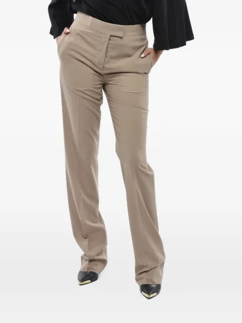 Ferragamo four-pocket wool trousers Neutrals 775854
