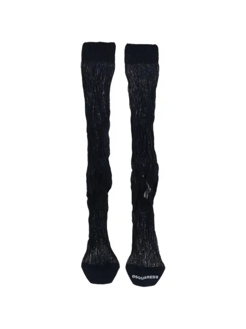 DSQUARED2 ribbed socks Blue DHV160210ISA01