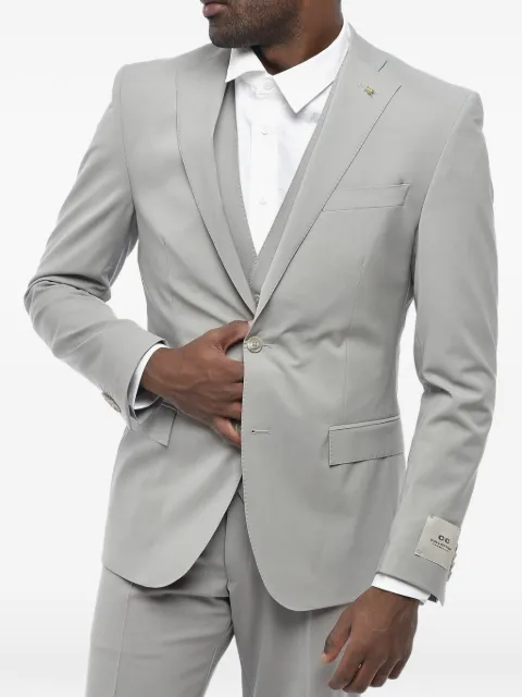 Corneliani stretch-wool three-piece suit Grey 278R292768563025