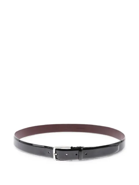 Corneliani patent-leather belt Black 85HV060120811020