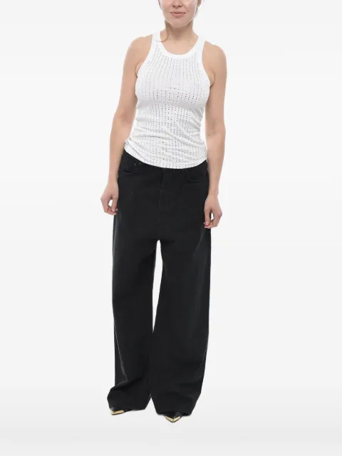 The Attico white tank top White 250WCN00004JJJ051TR