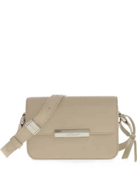 Off-White Screw leather crossbody bag Neutrals OWNN108S23LEA0016100