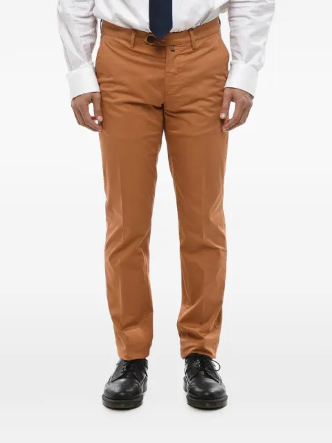 Corneliani stretch-cotton chinos Orange 874EC71120133033