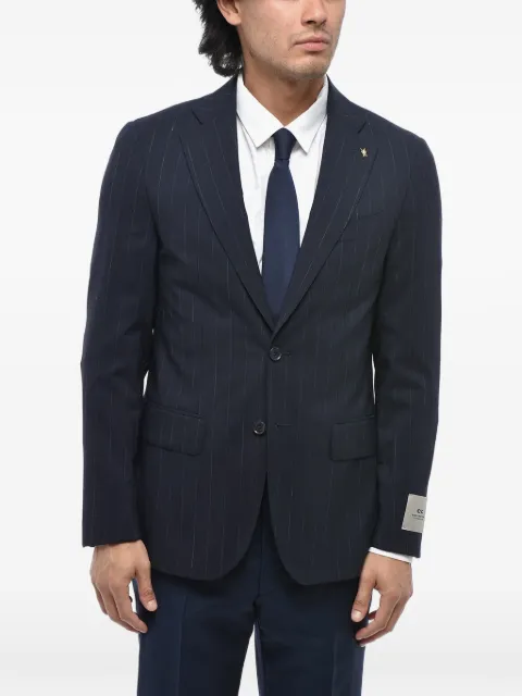 Corneliani pinstripe single-breasted blazer Blue 276Z862767581002