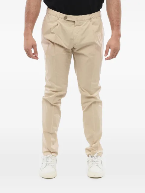 Corneliani pleated chino trousers Neutrals 834EV29120202037