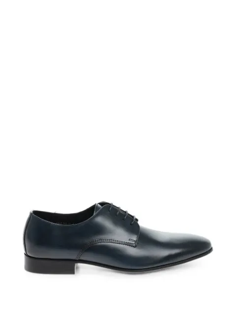 Corneliani Cordoba leather derby shoes Blue 85HSA50120923001