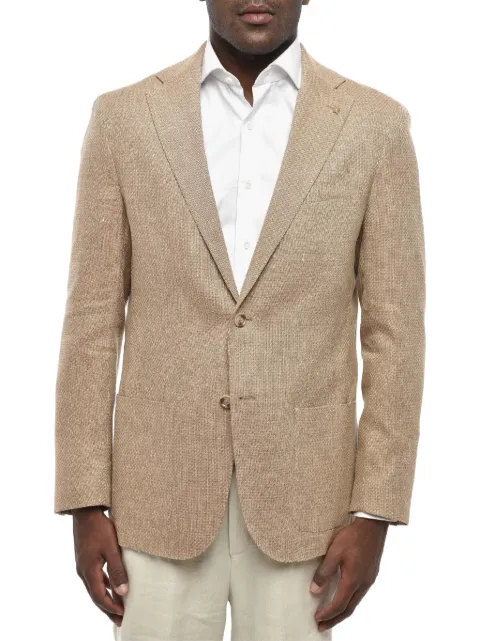 Corneliani single-breasted blazer Neutrals 27XZ312766324033