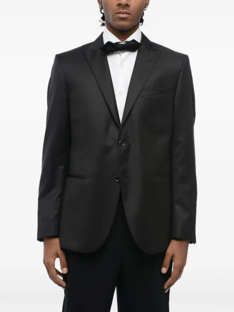 Corneliani single-breasted suit jacket Black 856Z720137122015