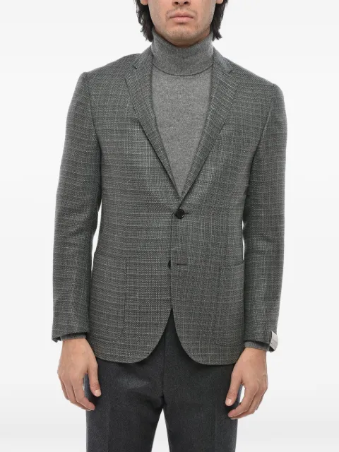 Corneliani Academy Soft single-breasted blazer Grey 94X2949416912